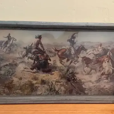 ‘Jerked Down’ By CM Russell (1907)