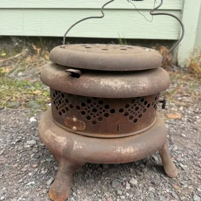 Antique Portable Kerosene Heater