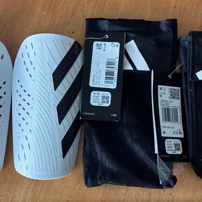 Adidas Shun Gaurds & Shin Guard Mesh Case Set