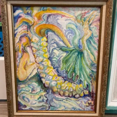 Ecclectic Oil Painting E.B 95