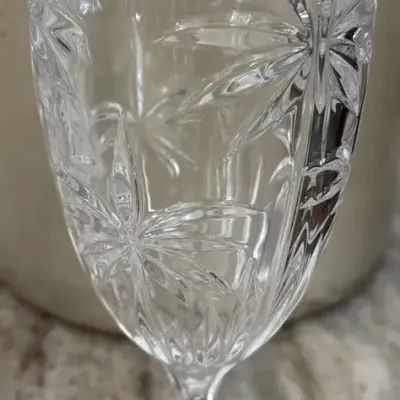 vintage Godinger Palm Iced Tea Glasses Set Of 4 One Has A Chip!