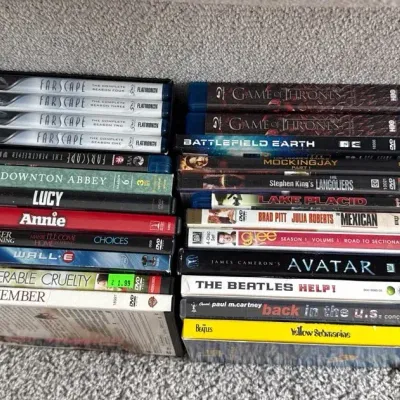 Lot Of DVDs - Game Of Thrones, Beatles, Avatar