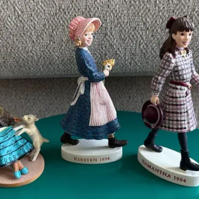 American Girl Pleasant Company Character Figurines – Samantha, Kirsten & Josefina