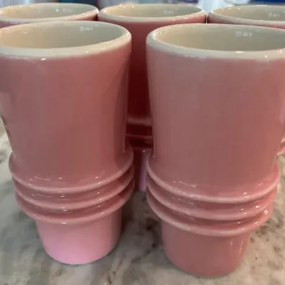Hall Stack Pink Cup Set Of 5