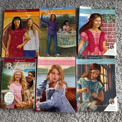 American Girl Historical Character Book Collection – Ivy, Julie, Marie-Grace & Caroline