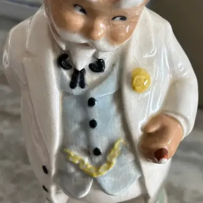 Kentucky Colonel Shaped Decanter 