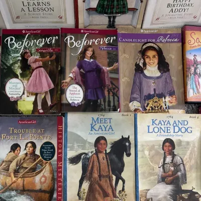 American Girl Doll Original Book Set Featuring Rebecca, Ana, Addy, Nellie, Samantha, Kaya & More!