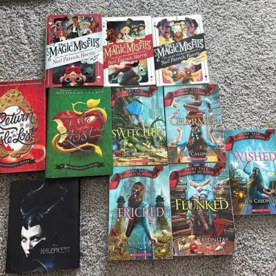 Young Reader Fantasy Book Collection – Disney Descendants, Magisterium & Fairy Tale Reform School 