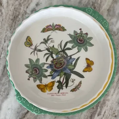 Portmeirion Botanic Garden quiche dish Arabia Of Finland