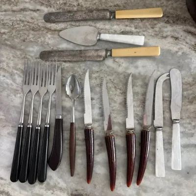 Antique Flatware Dated From The 70-80s Regent Sheffield etc