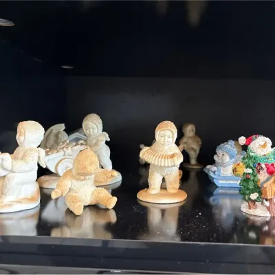 Christmas Collectible Lot - Lenox , Snow Babies Christmas Decor