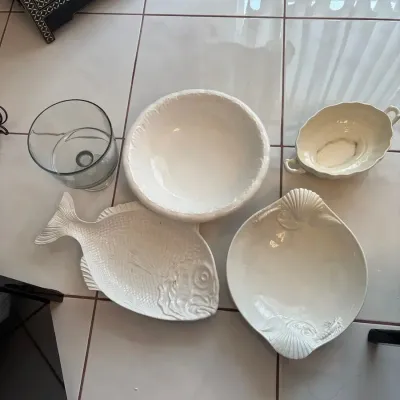 Assorted Serving platters and cake stand 
