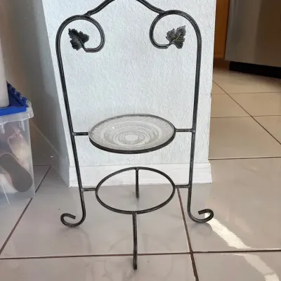 2 Tier Plate Stand 