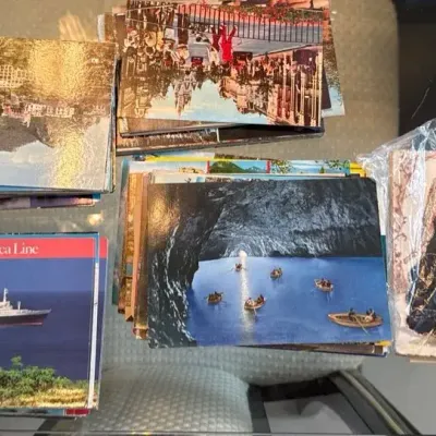 Large Collection of Vintage Travel Postcards – Holland America Line, Europe & Scenic Destinations