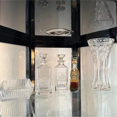 Cut Glass And Crystal Liquor Decanter, Bottle, Plate Lot 