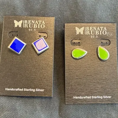 Renata Sterling Silver Earrings