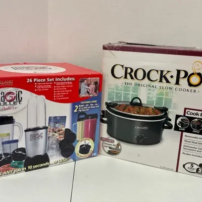 Crock Pot & Magic Bullet 
