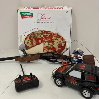 Daisy BB Gun, Skil RC Car & Laroma 15” Pizza Stone 