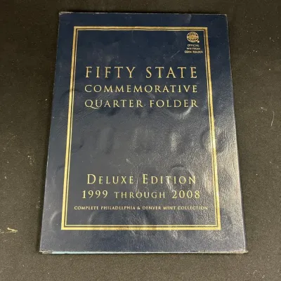 Fifty State Commemorative Quarter Folder (W/ Quarters!)