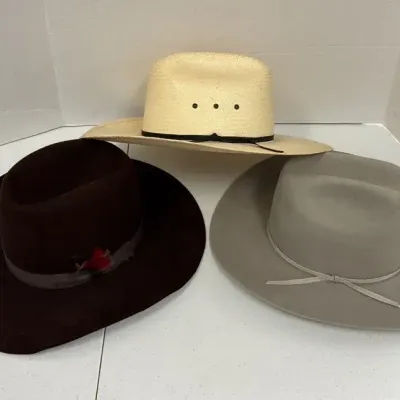 R-P Custom Hats, Mustang By Bailey & Top Rider Texas Hat