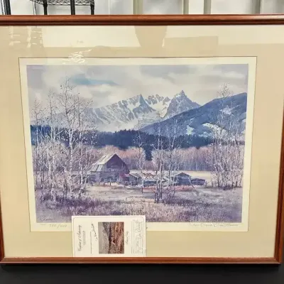 “Bitterroot Valley” By Don Bennett Original Painting