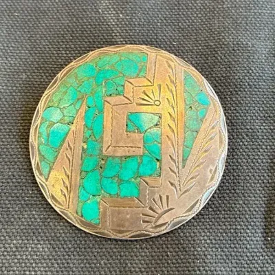 Aztec Style Pendant 