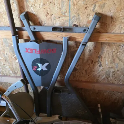 Sale Photo Thumbnail #97: Bowflex X2 home gym base and frame components, showing some wear from storage.