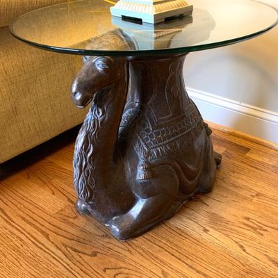 Camel end table