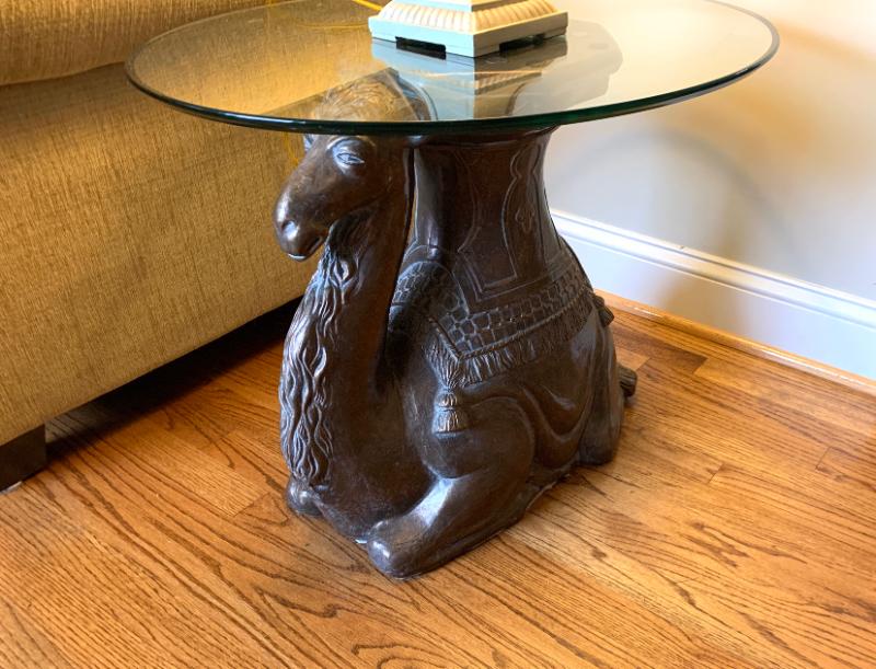 Camel end table
