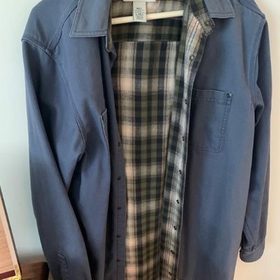 Closets of men’s clothing