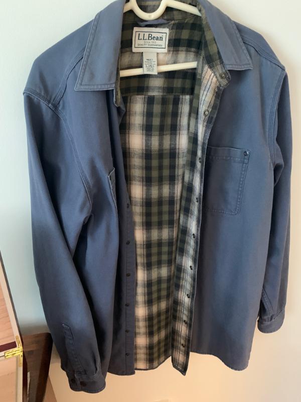 Closets of men’s clothing