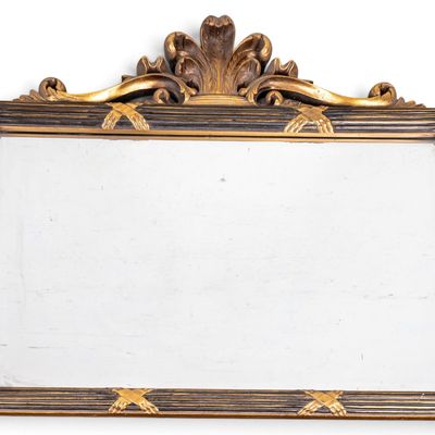 Antique Giltwood Mirror
