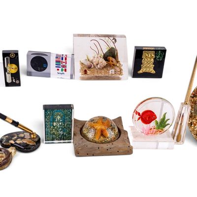MCM Lucite Decorative (13pcs)