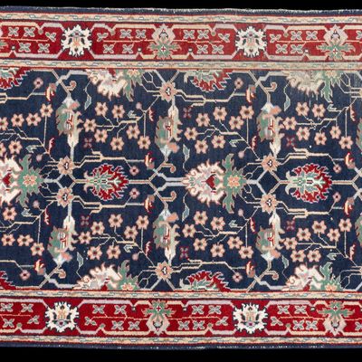 Hand-Knotted Persian Area Rug