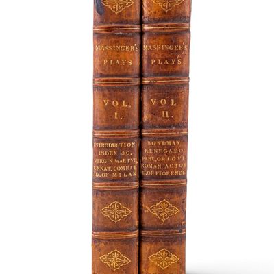 Plays of Philip Massinger, Vols 1-2, by W. Gifford