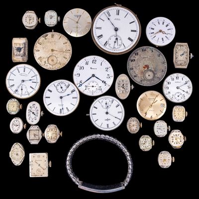 P.S. Barlett Watch Movement & Others