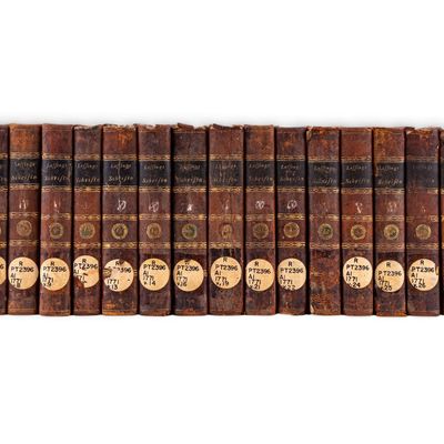 18thC German Gotthold Ephraim Lessing Writing Vols