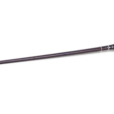 Gaboon Ebony Figural Inlaid Cane