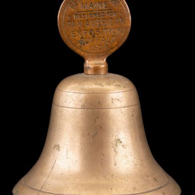 "Remember the Maine" Brass Bell