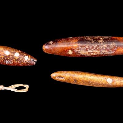 Inuit Eskimo Fish Decoy Artifacts