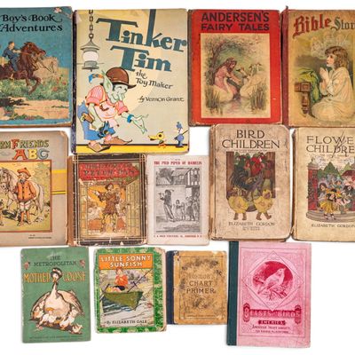 Antique Illustrated Children's Books (12)