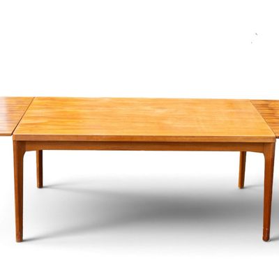 MCM Danish Modern Teak Expandable Table