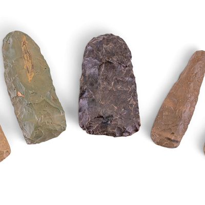 Neolithic Jasper Celt Axes