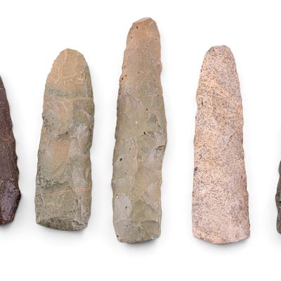 Neolithic Jasper Celts and Gouges