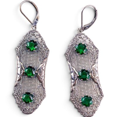 Filigree Sterling Earrings