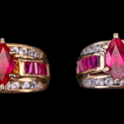 Ruby and Sterling/.925 Rings