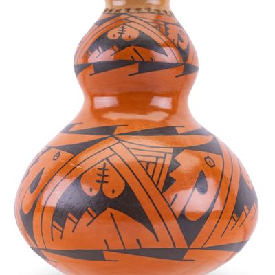 Authentic Mara Ortiz Vase Signed Fito Tena