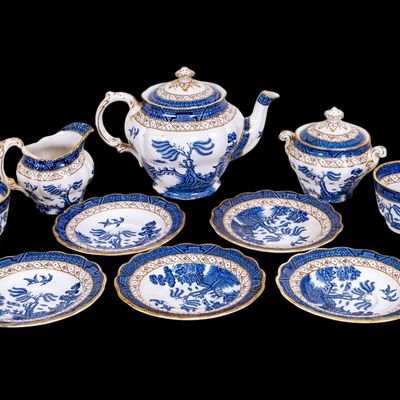 Vintage Booths Real Old World Tea Set