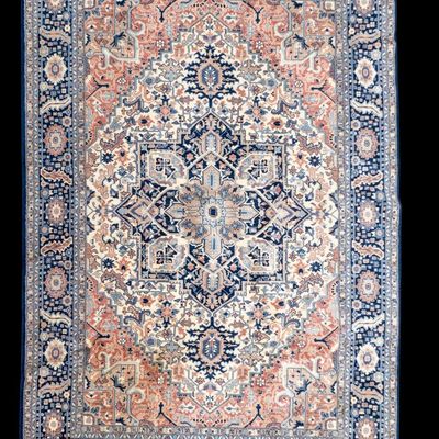 Karastan Heriz Rug ~9'x12'