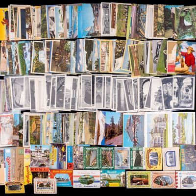 Postcards, Postcard Albums, School Tracts (275pcs)